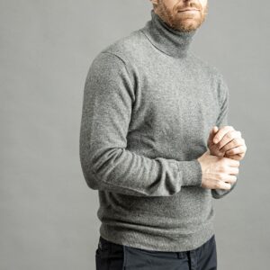2 PLY CASHMERE TURTLE NECK